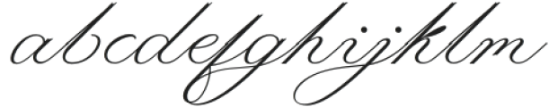 Laurente Script Family Thin otf (100) Font LOWERCASE