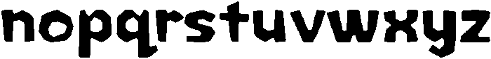 Lava Lounge otf (400) Font LOWERCASE