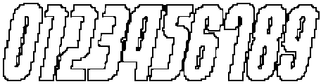 Laveda Pixel Outline otf (400) Font OTHER CHARS
