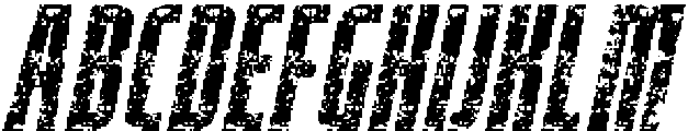 Laveda Stamp Italic otf (400) Font UPPERCASE