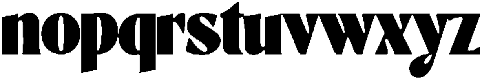 Lavend otf (400) Font LOWERCASE