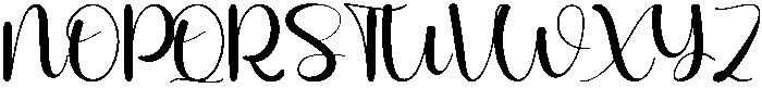Lavender Regular otf (400) Font UPPERCASE