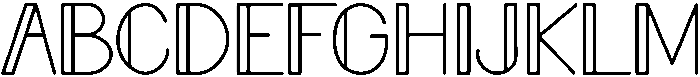 Lavender Regular otf (400) Font UPPERCASE