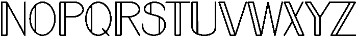 Lavender Regular otf (400) Font UPPERCASE