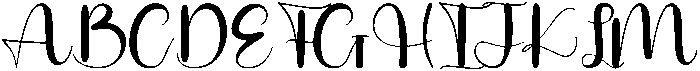 Lavender Regular otf (400) Font UPPERCASE