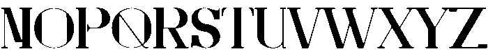 Lavender Regular otf (400) Font UPPERCASE