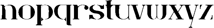 Lavender Regular otf (400) Font LOWERCASE