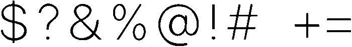 Lavender Regular otf (400) Font OTHER CHARS