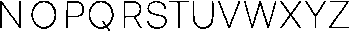 Lavender Regular otf (400) Font UPPERCASE