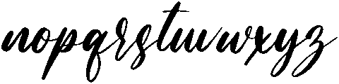 Lavender otf (400) Font LOWERCASE
