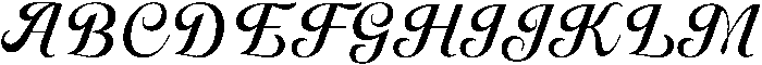 Lavenia Script otf (400) Font UPPERCASE