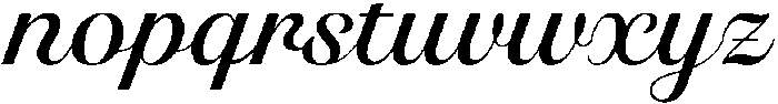 Lavenia Script otf (400) Font LOWERCASE