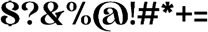 Laveno Qauline Regular otf (400) Font OTHER CHARS