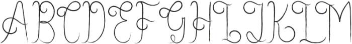 Laviony otf (400) Font UPPERCASE