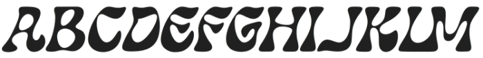 Laviosar Italic otf (400) Font UPPERCASE