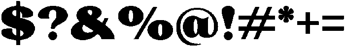 Laviossa Nova Black otf (900) Font OTHER CHARS