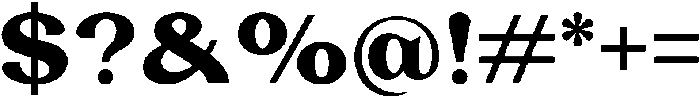 Laviossa Nova Bold otf (700) Font OTHER CHARS