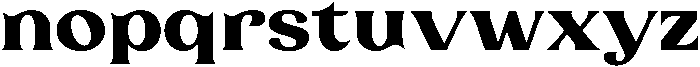 Laviossa Nova Bold otf (700) Font LOWERCASE