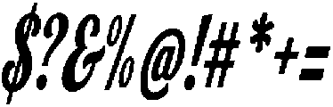 Lavonte otf (400) Font OTHER CHARS