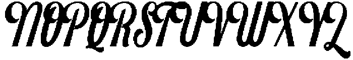 Lavonte otf (400) Font UPPERCASE