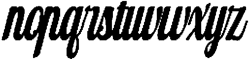Lavonte otf (400) Font LOWERCASE