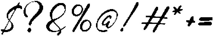 Lavoria Dream Regular otf (400) Font OTHER CHARS
