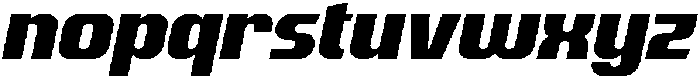 Lawang Rolak Italic otf (400) Font LOWERCASE