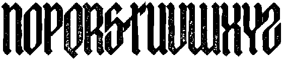Lawless Grunge otf (400) Font UPPERCASE