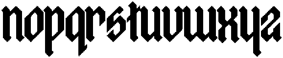 Lawless otf (400) Font LOWERCASE