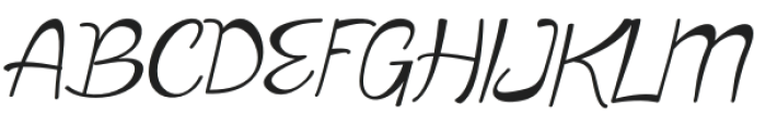 Lawnasa Regular otf (400) Font UPPERCASE