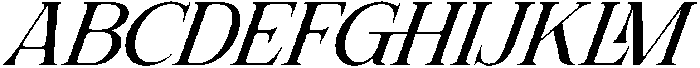 Lawthis Oblique otf (400) Font UPPERCASE
