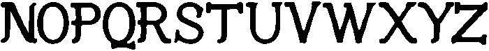 Laxuru ttf (400) Font UPPERCASE