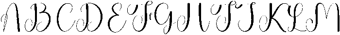 Layla Regular otf (400) Font UPPERCASE