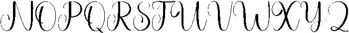 Layla Regular otf (400) Font UPPERCASE