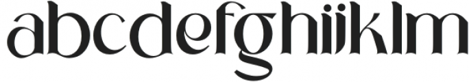 LayneRogan-Regular otf (400) Font LOWERCASE