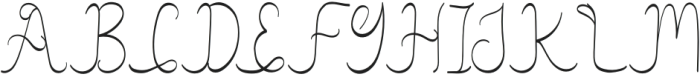 Laypa otf (400) Font UPPERCASE