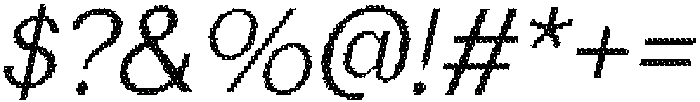 Lazario Disco Italic otf (400) Font OTHER CHARS
