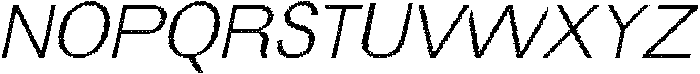 Lazario Disco Italic otf (400) Font UPPERCASE