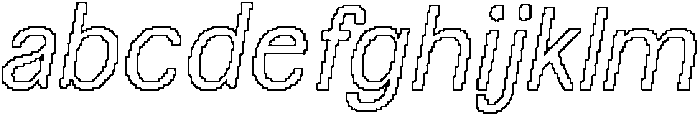 Lazario Pixel Outline otf (400) FONT