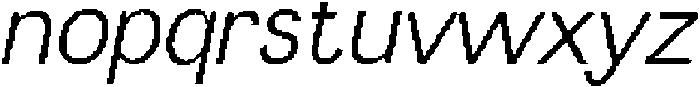 LazarioPixel-Regular otf (400) Font LOWERCASE