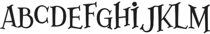 Lazarrous ligature otf (400) Font LOWERCASE