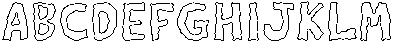 Lazy Busy Cut Outline otf (400) FONT