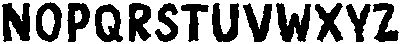 Lazy Busy Cut Regular otf (400) Font LOWERCASE