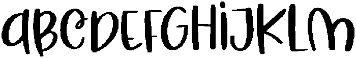 Lazy Cat Regular otf (400) Font UPPERCASE