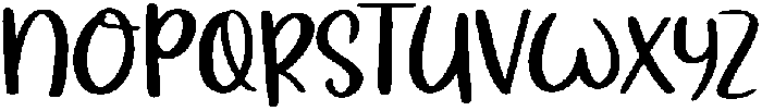 Lazy Cat Regular otf (400) Font UPPERCASE