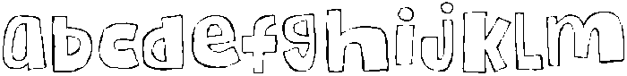 Lazy Club Outline otf (400) FONT