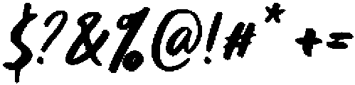 Lazy Designer otf (400) Font OTHER CHARS