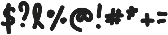 Lazy Ink font Regular otf (400) Font OTHER CHARS