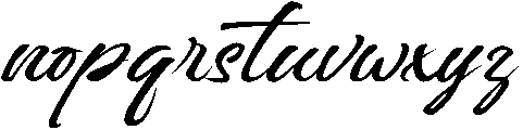 Lazy Monday otf (400) Font LOWERCASE