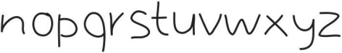 Lazy Strokes Medium otf (500) Font LOWERCASE